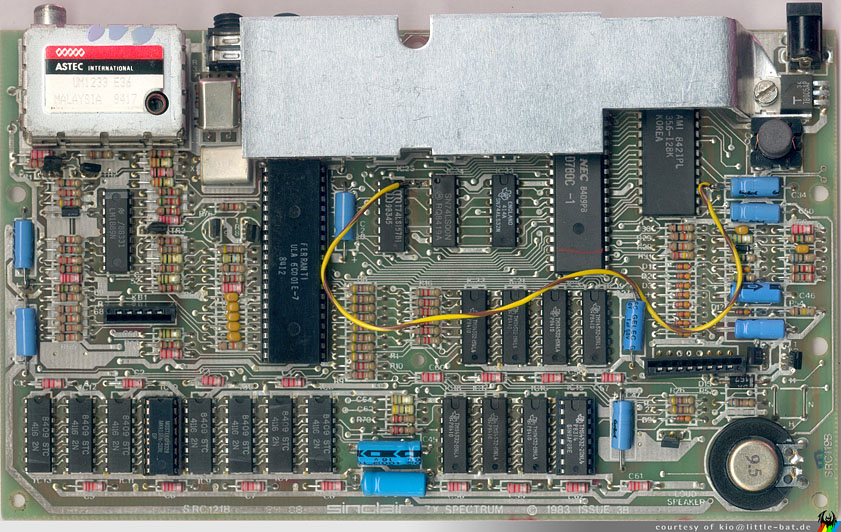 ZX Spectrum PCB images